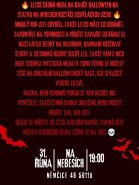 Halloween Na Nebesích 31. 10. 2026