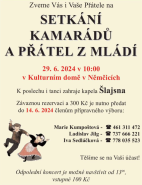 Setkání kamarádů a přátel z mládí 2024