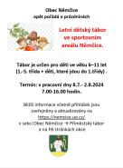 Letní tábor Němčice 2024