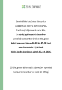 Výdej brambor ZD Sloupnice